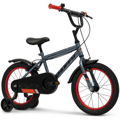 HUFFY Pro Thunder 16" BMX Bike Charcoal Grey 4-6 yrs