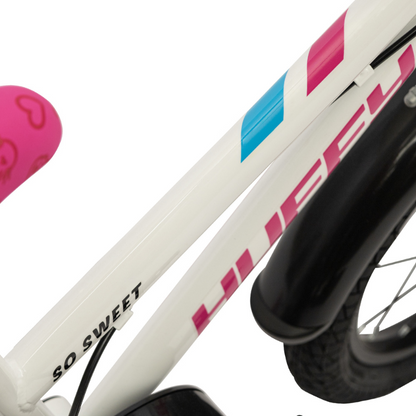 HUFFY So Sweet 16" Gloss White Girls Bike For Kids 4-6yrs