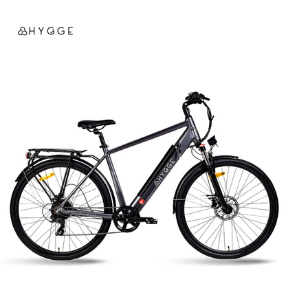 HYGEE Aarhus Graphite Grey City Electric Bike