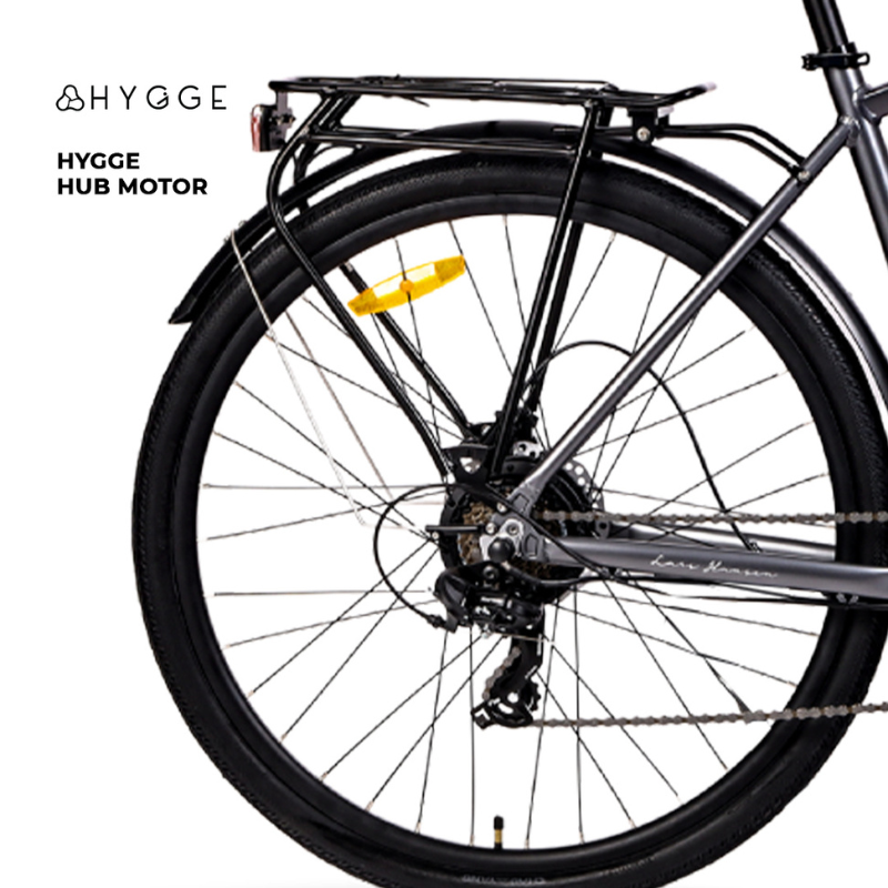 HYGEE Aarhus Graphite Grey City Electric Bike