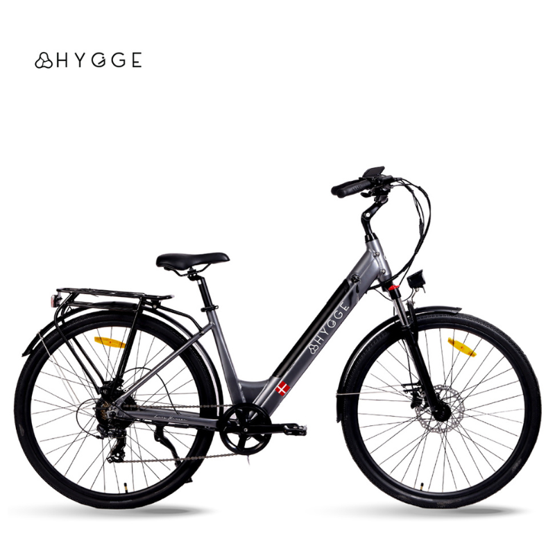 HYGEE Aarhus Step Graphite Grey City Electric Bike