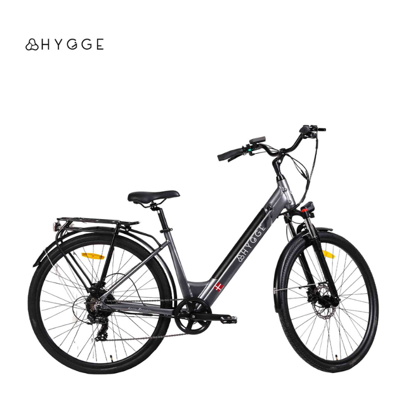 HYGEE Aarhus Step Graphite Grey City Electric Bike