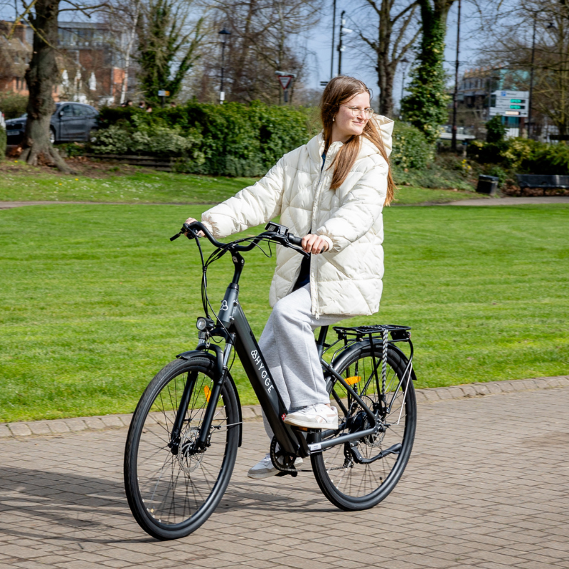 HYGEE Aarhus Step Graphite Grey City Electric Bike