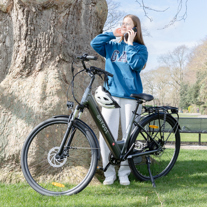 HYGEE Aarhus Step Graphite Grey City Electric Bike