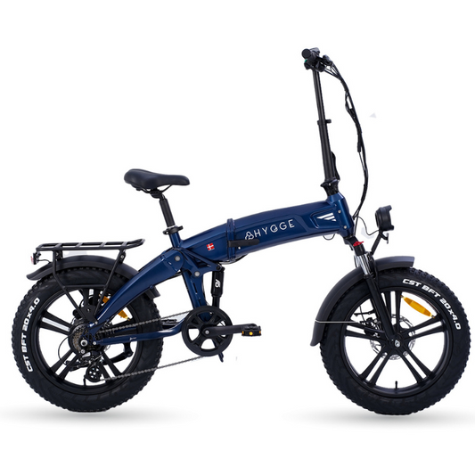 HYGEE Sorø All Terrain Foldable Electric Bike Royal Blue