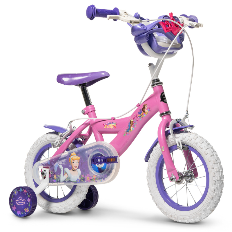 HUFFY Disney Princess 12" Kids Bike 3-5 years + Stabilisers