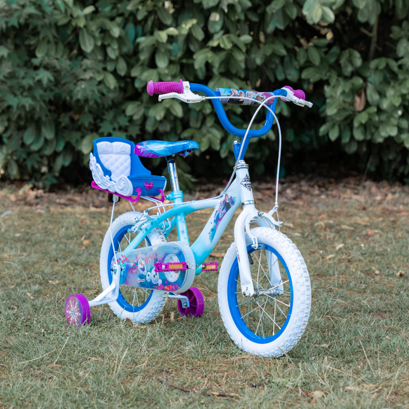 HUFFY Disney Frozen 14 Kids Bike Stabilisers 4 7 Years Power to Pedal