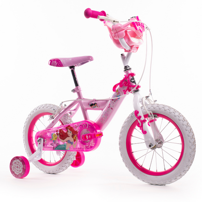 HUFFY Disney Princess Bike 14" 4-7 Yrs Pink + Stabilisers