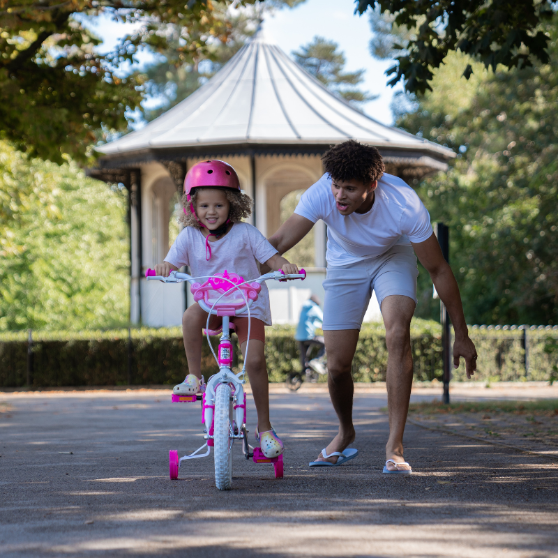 HUFFY Disney Princess Bike 14" 4-7 Yrs Pink + Stabilisers