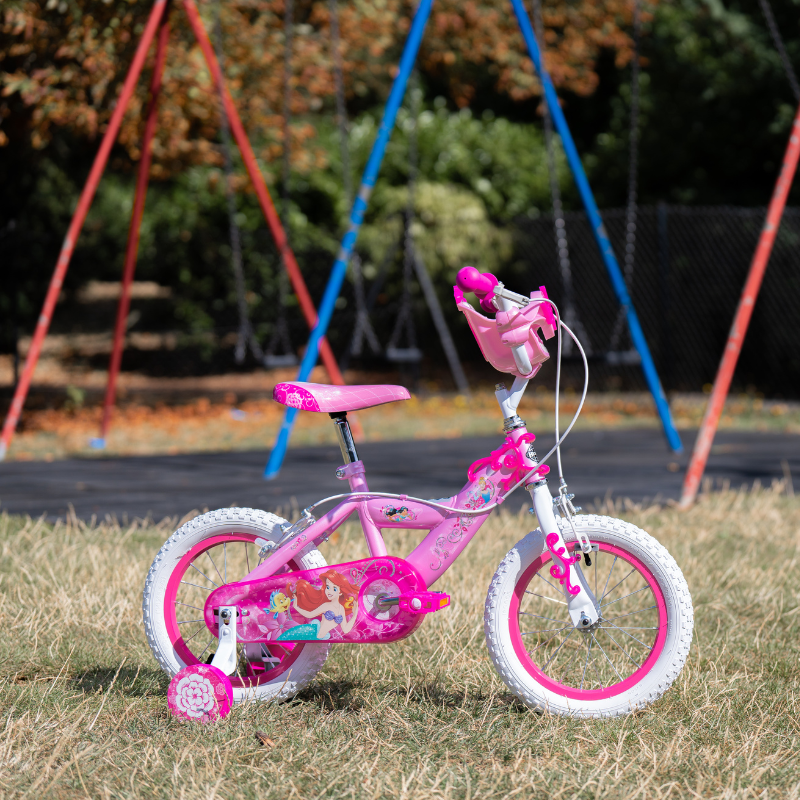 HUFFY Disney Princess Bike 14" 4-7 Yrs Pink + Stabilisers