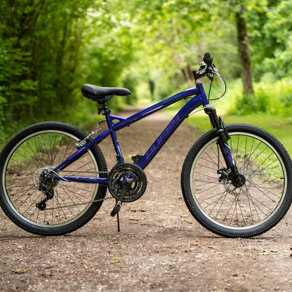 HUFFY Extent 24" Hardtail Mountain Bike - Midnight Purple