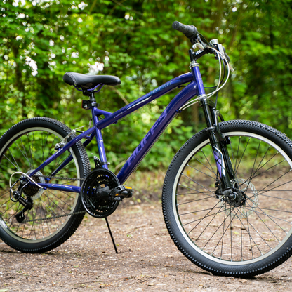 HUFFY Extent 24" Hardtail Mountain Bike - Midnight Purple