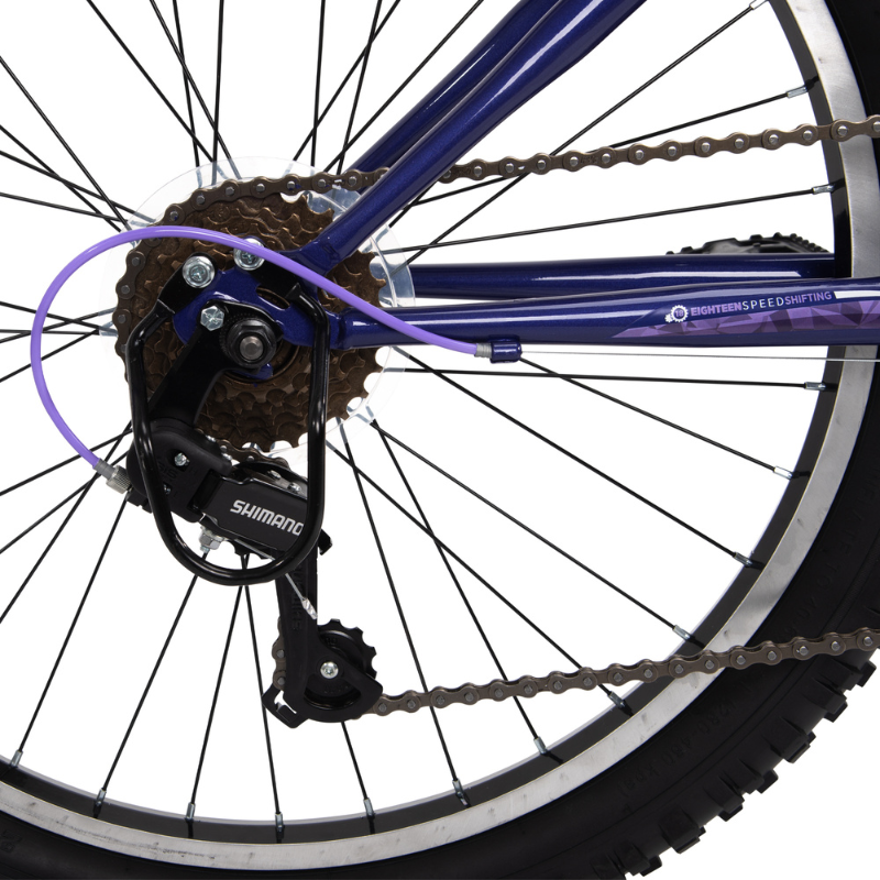 HUFFY Extent 24" Hardtail Mountain Bike - Midnight Purple