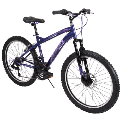 HUFFY Extent 24" Hardtail Mountain Bike - Midnight Purple