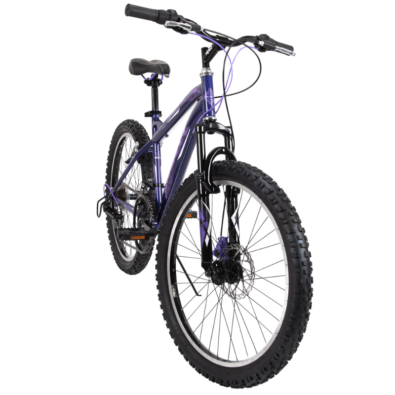 HUFFY Extent 24" Hardtail Mountain Bike - Midnight Purple