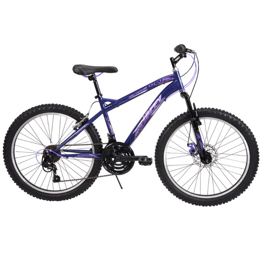 HUFFY Extent 24" Hardtail Mountain Bike - Midnight Purple