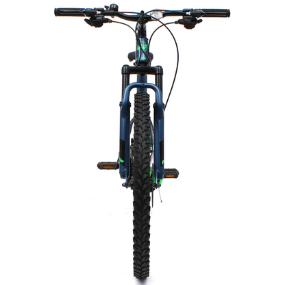 HUFFY Korros 26" Hybrid Bike - Hardtail - Blue/Green - 9-12yrs +