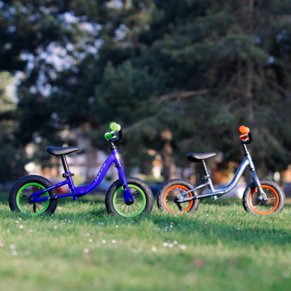 Huffy Pro Thunder 10" Grey Balance Bike | Ages 3–5, Safe & Adjustable