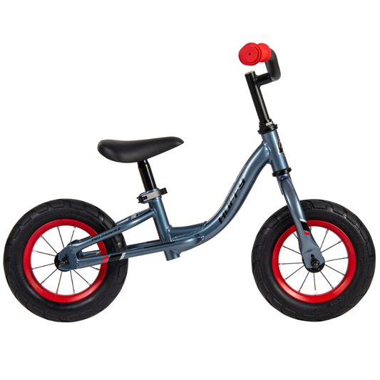Huffy Pro Thunder 10" Grey Balance Bike | Ages 3–5, Safe & Adjustable