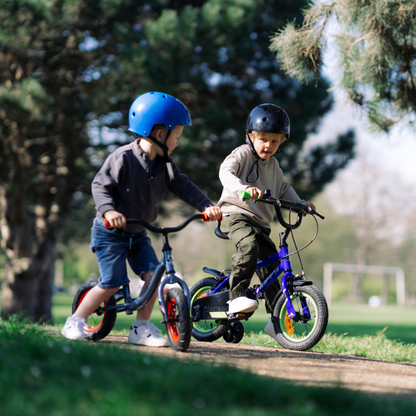Huffy Pro Thunder 10" Grey Balance Bike | Ages 3–5, Safe & Adjustable