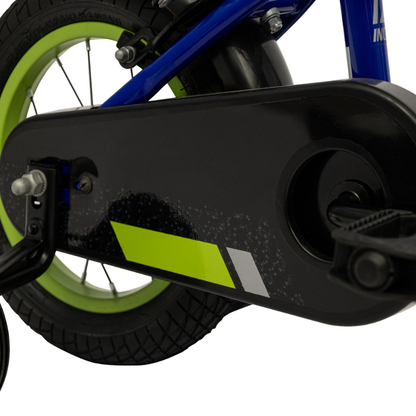 Huffy Pro Thunder 12" Blue Kids Bike 3-5 yrs | Safe, Stylish & Adjustable
