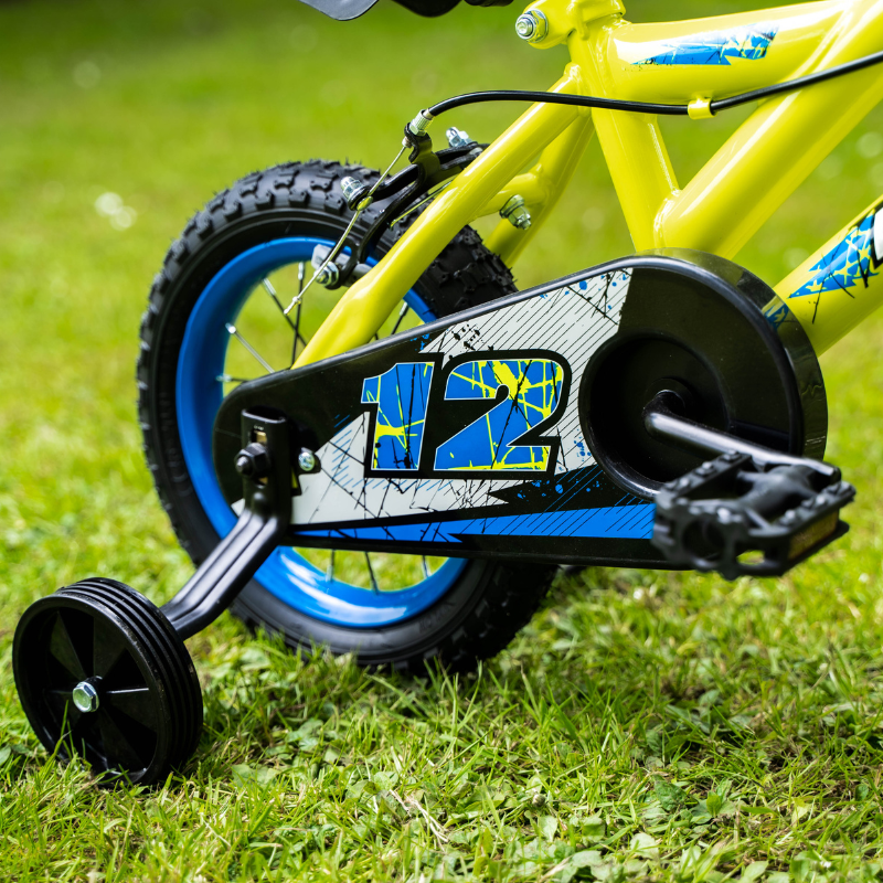 HUFFY Pro Thunder 12" Yellow BMX Bike Kids 3-5yrs