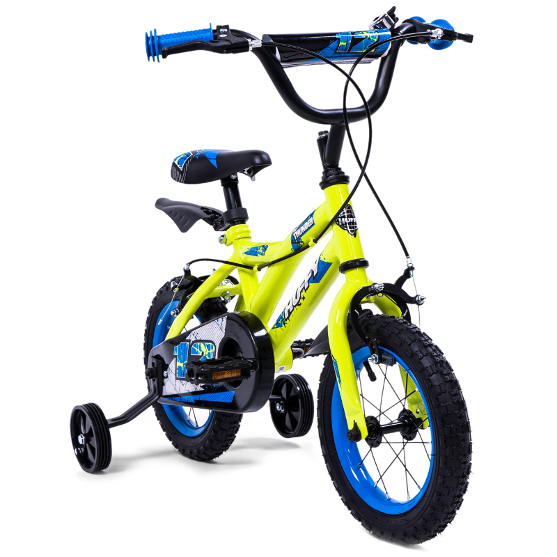 HUFFY Pro Thunder 12" Yellow BMX Bike Kids 3-5yrs