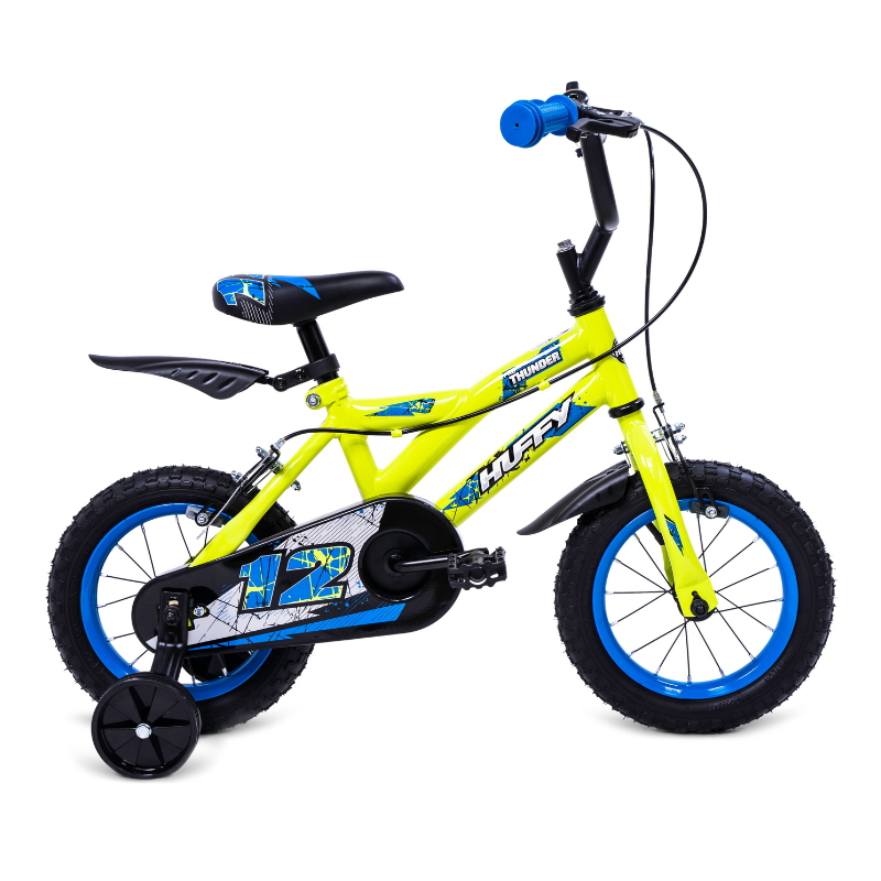 HUFFY Pro Thunder 12" Yellow BMX Bike Kids 3-5yrs