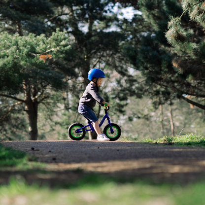 Pro Thunder 10" Blue Balance Bike for Kids | Ages 3–5, Adjustable & Safe