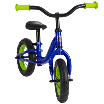 Pro Thunder 10" Blue Balance Bike for Kids | Ages 3–5, Adjustable & Safe