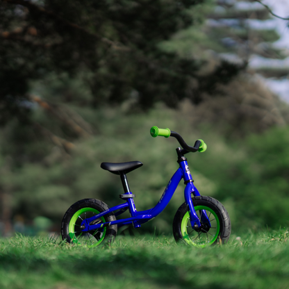 Pro Thunder 10" Blue Balance Bike for Kids | Ages 3–5, Adjustable & Safe