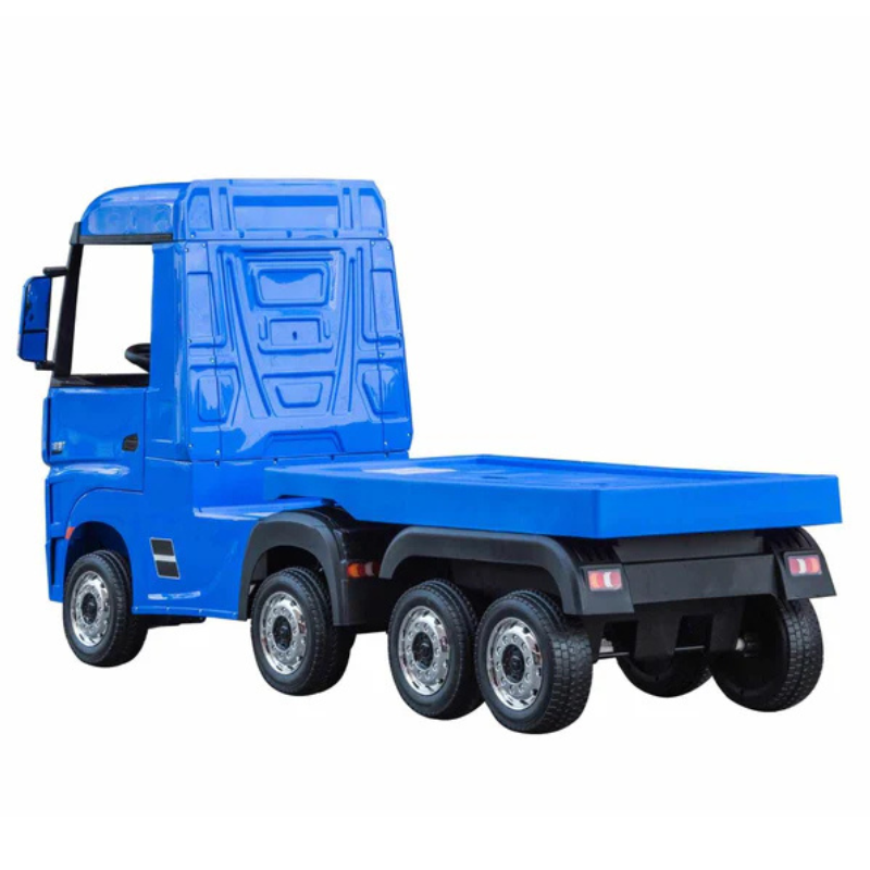 AKAC Licensed Mercedes Benz Black 24V Actro Lorry with Trailer 2-7 yrs