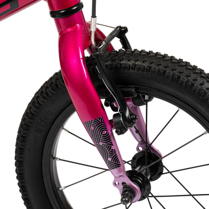 Lightweight 14" Pink Kids Bike | Safe Starter Bicycle for Ages 4–6