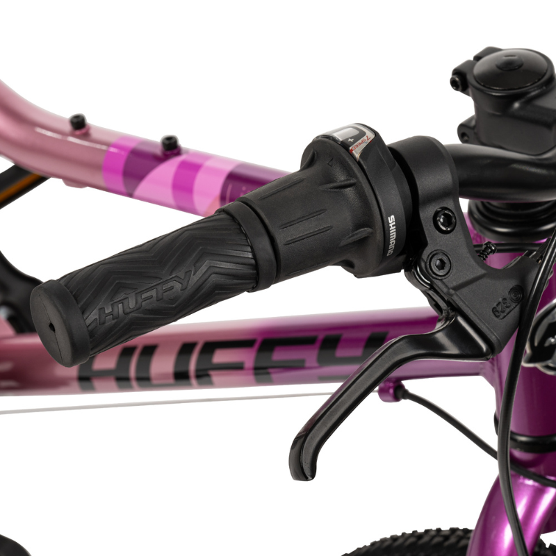 Lightweight 20-Inch Girls’ 7-Speed Bike | Neon Pink & Grey