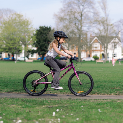 Lightweight 20-Inch Kids’ 7-Speed Bike | Titanium Sky Blue