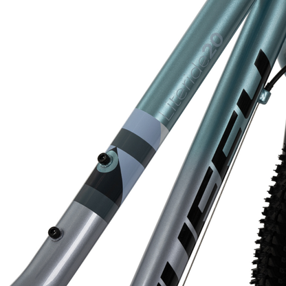 Lightweight 20-Inch Kids’ 7-Speed Bike | Titanium Sky Blue