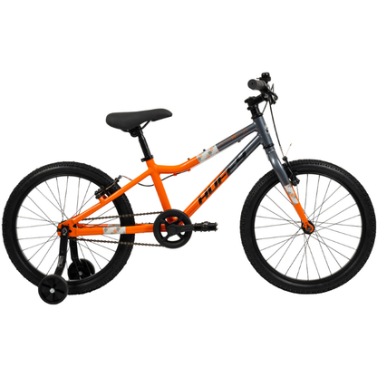 Lightweight 20-Inch Kids’ Single Speed Bike | Tangerine & Grey