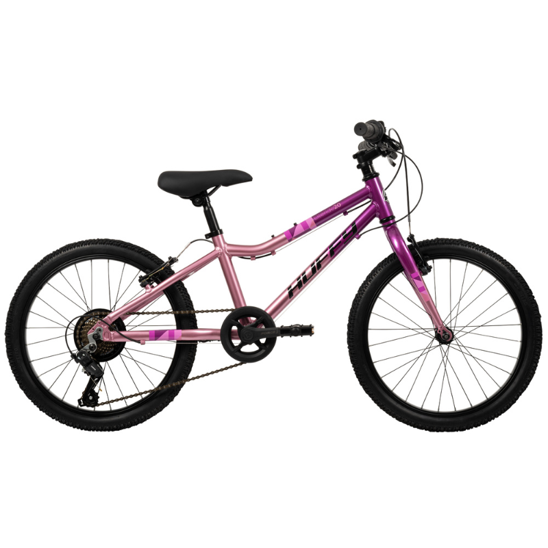 Lightweight 20-Inch Girls’ 7-Speed Bike | Neon Pink & Grey