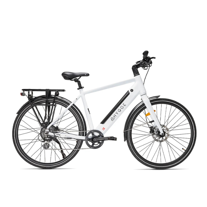 Lossø Powerful Electric Bike with 80km Range | Smooth & Reliable Ride | Ivory White