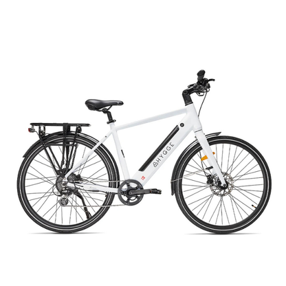 Lossø Powerful Electric Bike with 80km Range | Smooth & Reliable Ride | Ivory White