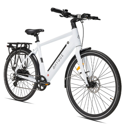 Lossø Powerful Electric Bike with 80km Range | Smooth & Reliable Ride | Ivory White
