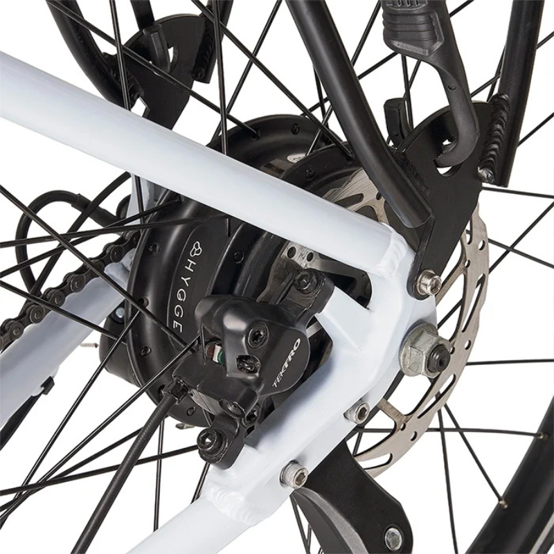 Lossø Powerful Electric Bike with 80km Range | Smooth & Reliable Ride | Ivory White