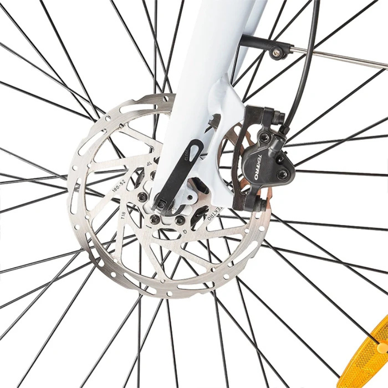 Lossø Powerful Electric Bike with 80km Range | Smooth & Reliable Ride | Ivory White