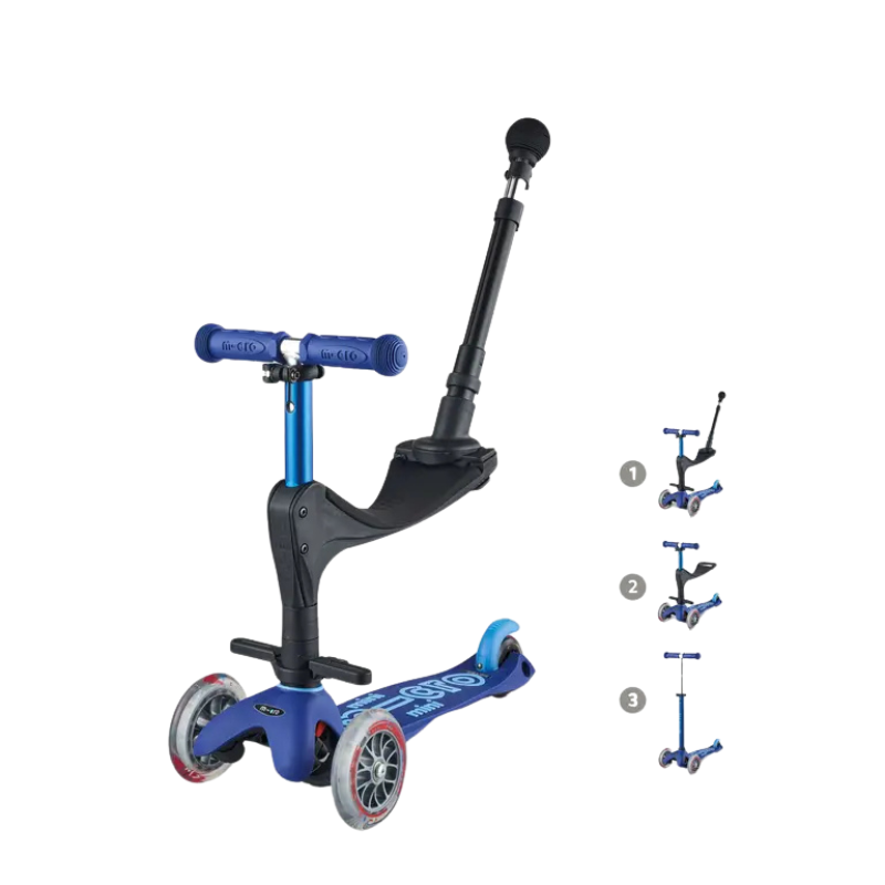 MICRO-Mini 3 in 1 Blue Scooter 12 months-5 years