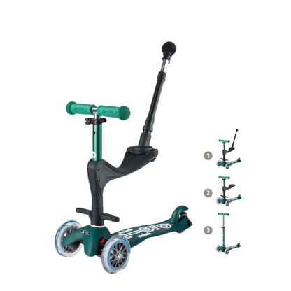 MICRO-Mini 3 in 1 Green Scooter 12 months-5 years