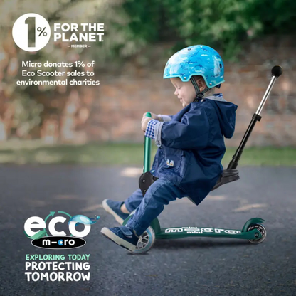 MICRO-Mini 3 in 1 Green Scooter 12 months-5 years