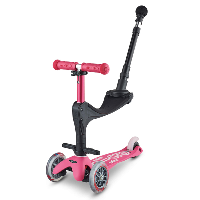 MICRO-Mini 3 in 1 Pink Scooter 12 months-5 years