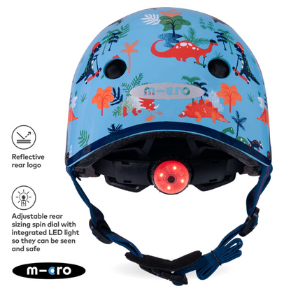 MICRO Deluxe Dino Kids Helmet