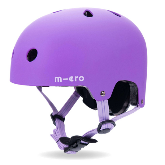 MICRO Deluxe Purple Kids Helmet