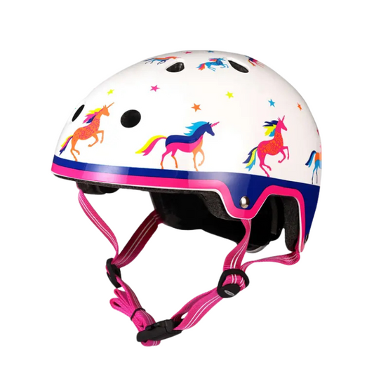 MICRO Deluxe Unicorn Kids Helmet